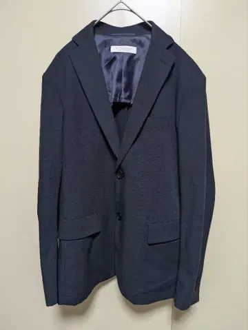 BEAUTY&YOUTH 네이비 테일러드 자켓