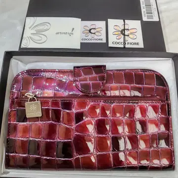 COCCO FIORE 멀티 케이스 와인색
