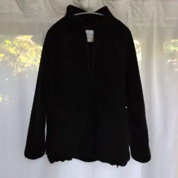 SHIPS any 블랙 플리스 자켓
