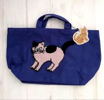 새상품 마츠오 미유키 플러피 보트 & 토트 pumpkin 고양이