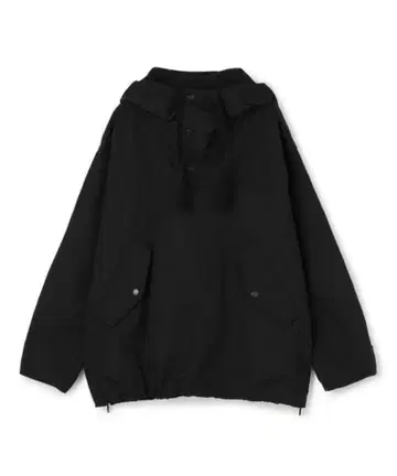 MACPHEE 폴리에스터 코튼 메모리 크로스 아노락 후드티