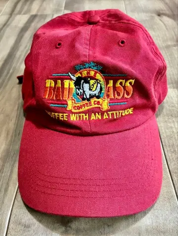 빈티지 FAHRENHEIT 배드 애스 커피 하와이 캡