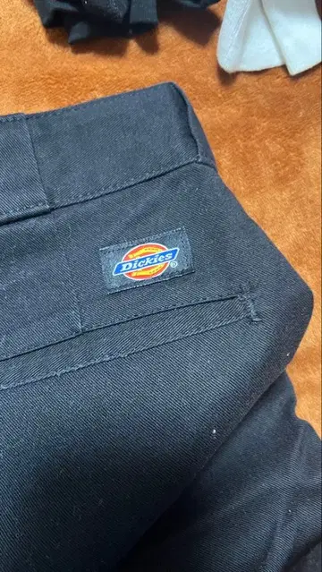 Dickies 워크 팬츠 블랙