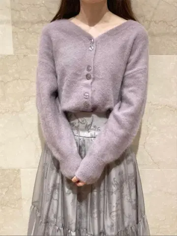 (미사용 새상품) 스나이델 퍼라이크 돌먼 가디건