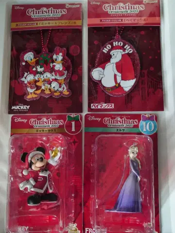 2025 디즈니 크리스마스 오너먼트 HAPPY 복권 세트