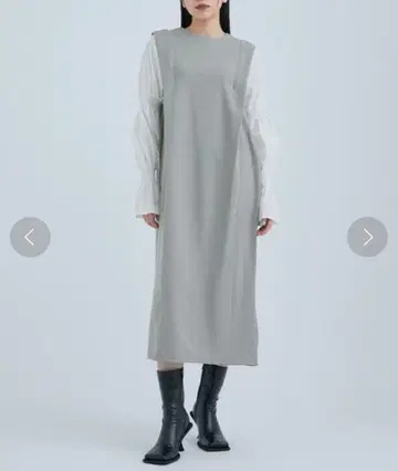 스튜디오스 캔디 슬리브 도킹 원피스