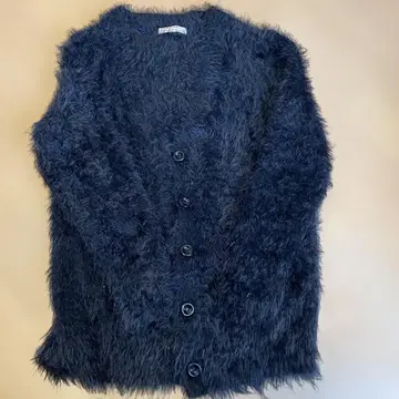 NICE CLAUP 블랙 가디건