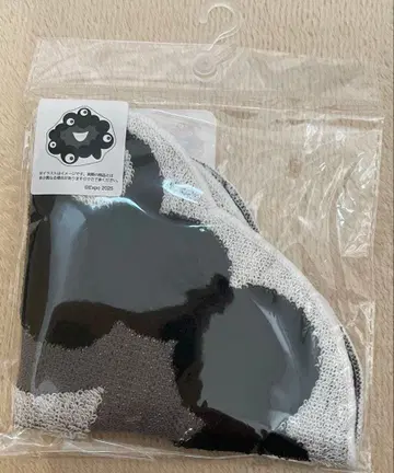 간사이 만박 회장 한정판 블랙 미야쿠미야쿠 다이컷 미니 타월