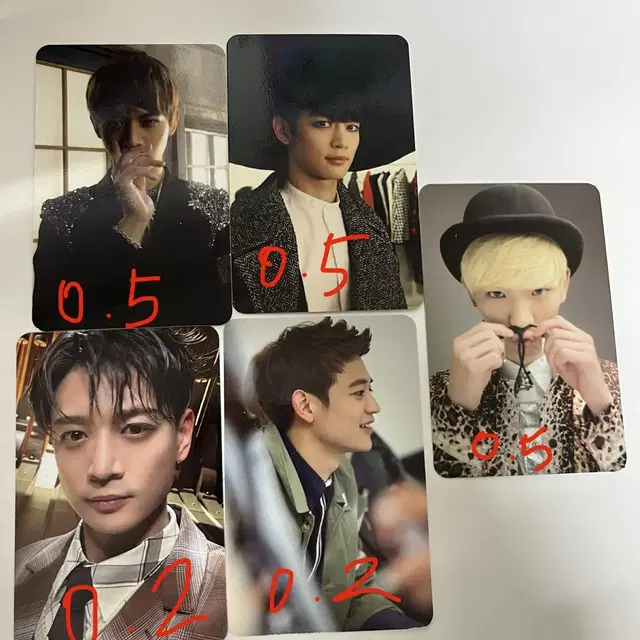 샤이니 민호 키(key) 앨범 포카 양도 판매합니다