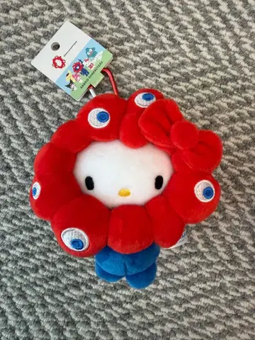 헬로키티 봉제 인형 키링