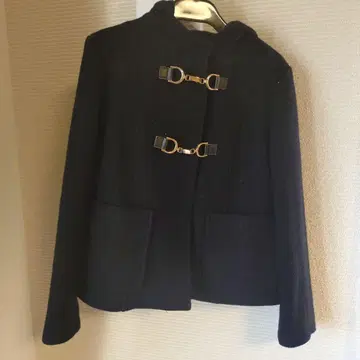 질스튜어트 네이비 더플 코트