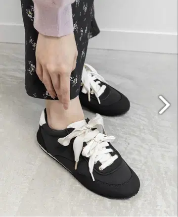 RANDA 더블 리본 로프 파일 스니커즈