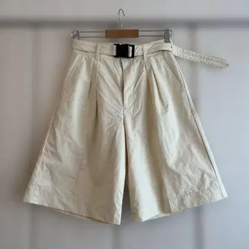 WILD THINGS 벨트 와이드 숏팬츠