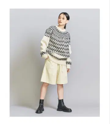 JANE SMITH x WILD THINGS x BY 나일론 턱 숏팬츠