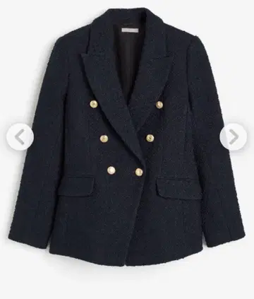 완판 새상품 지히이쿠코 개인물품 H&M 에이치앤엠 트위드 자켓