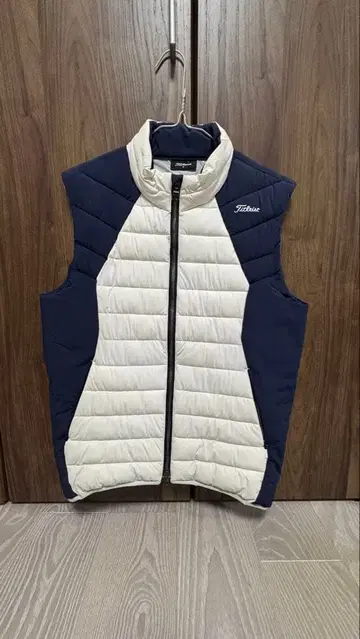 Titleist 남성용 베스트 골프웨어 네이비/화이트