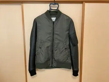 MEN'S BIGI 올리브 그린 점퍼