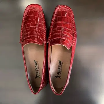 FLEX & GO 레드 로퍼