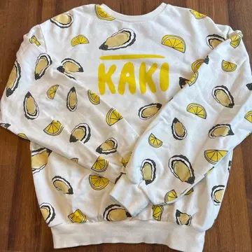 PUNYUS KAKI 패턴 맨투맨