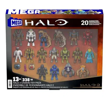 MEGA 헤일로 액션 피규어 캐릭터 팩 339피스 포함