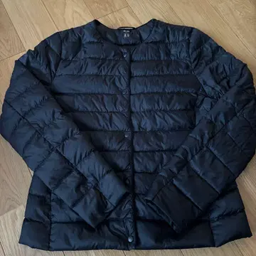 UNIQLO 블랙 다운 자켓 S [ 새상품급 ]