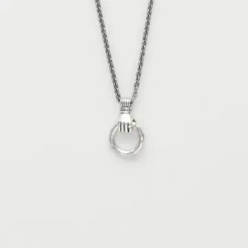 agete 실버 목걸이