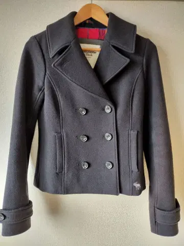 아바크롬비 다크 네이비 S 사이즈 피코트