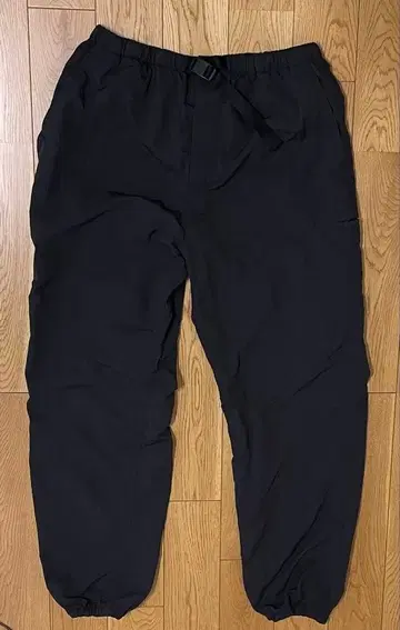 무인양품 발수 나일론 윈드 팬츠 블랙 L