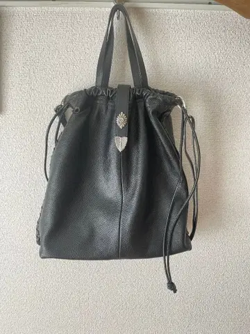 ear PAPILLONNER 천연 가죽 토트백