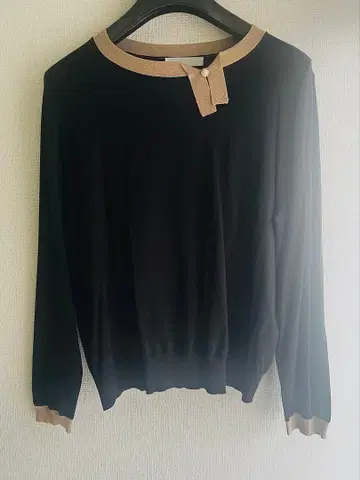 [ 새상품급 ] DoCLASSE 두클라쎄 고급 니트 블랙 XXL