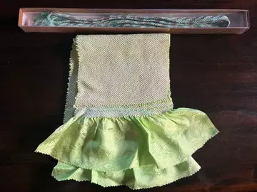 성인식 허리띠 금사 오비 장식 천 2점, 둘 다 1회 사용