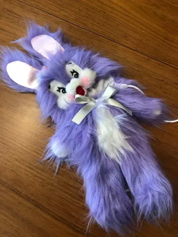 연보라색 토끼형 퍼 아웃핏 (네오 브라이스용)