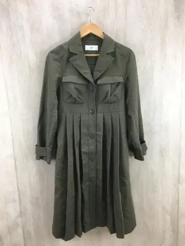 [ SLY ] 카키색 롱 코트 버튼 포함