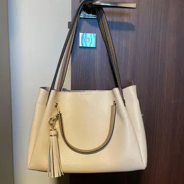 RODESKO 로데스코 가죽 태슬 포함 2WAY 백 아이보리