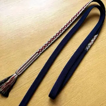 허리띠 일본 정통의상 소품 순수 실크 조립식 끈