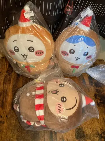 치이카와 진저맨 BIG 봉제 인형 치이카와 하치와레 토끼