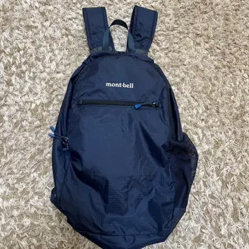 mont bell 포켓터블 라이트팩 13L 네이비