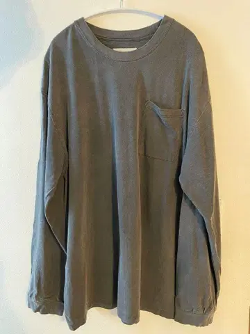 TODAYFUL 그레이 긴팔 T셔츠