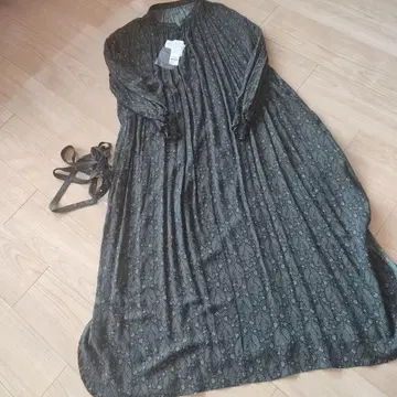 시즌 스타일 라보 오쿠사 나오코 씨 긴팔 셔츠 원피스 사이즈 38