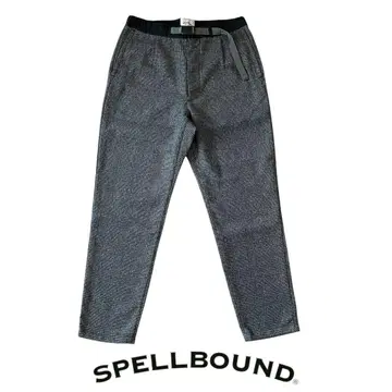 SPELLBOUND 체크 무늬 와이드 팬츠