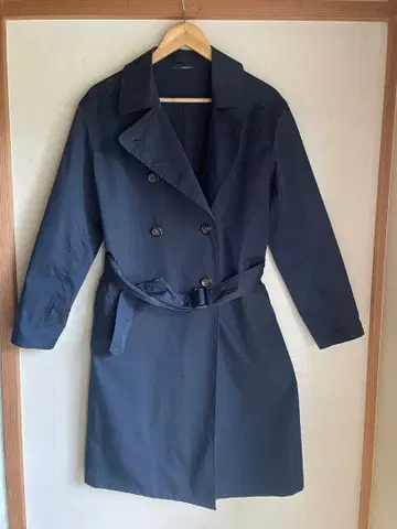 APERITIF 네이비 트렌치코트 40