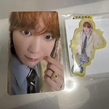 NCT WISH 료 트레이딩 카드 아크릴 키링