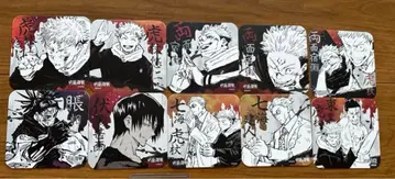 주술회전 아트 코스터 34장 세트 점프샵