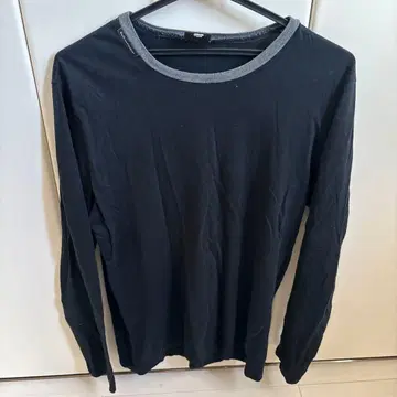 D&G 블랙 긴팔 티셔츠