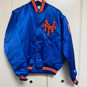 90년대 뉴욕 메츠 새틴 점퍼 스타터 L 사이즈