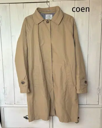 coen 코트 여성용 M 베이지