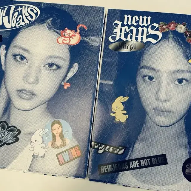 뉴진스 1집 민지, 해린 블루북 앨범