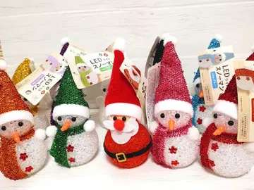 LED 라이트 스노우맨 9색+산타님 SnowMan