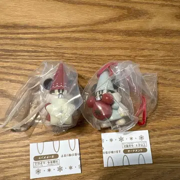 디즈니 릴린린 가챠가챠 빨간색 스카이블루