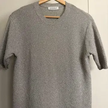 [ MADISONBLUE ] 매디슨 블루 실버 반팔 드레스 01(S)